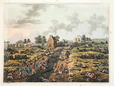 La Belle Alliance, the centre of the French position by James Rouse